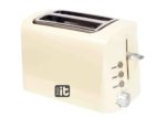 NEW - Via Mondo Toast-It Toaster 240v/950w, Cream - 2024