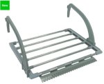 NEW - Telescopic Hook-On/Radiator Clothes Airer