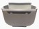 NEW - Pennine White /Grey Collapsible Waste Bin - Small 18cm